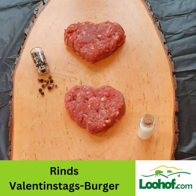 ❤️🥩 Liebe geht durch den Magen! 🥩❤️
Unser Rinds-Valentinstags-Burger ist genau das Richtige für einen genussvollen Abend zu zweit.
Mit viel Liebe geformt, aus bestem Rindfleisch vom Loohof – regional, frisch und einfach besonders. 💚
👉 Jetzt vorbestellen – nur solange Vorrat!
Perfekt für ein romantisches Dinner zuhause oder einen gemeinsamen Grillmoment. 🔥🍔
❓Mit wem möchtest du diesen Burger am Valentinstag teilen?
#Loohof #Valentinstag #ValentinsBurger #Rindfleisch #LiebeGehtDurchDenMagen #RegionalGeniessen #DirektvomHof #Burgerliebe #SolangeVorrat